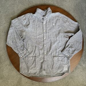 Crooks & Castles Vintage Style Long Sleeve Button Up Shirt Men's 2XL